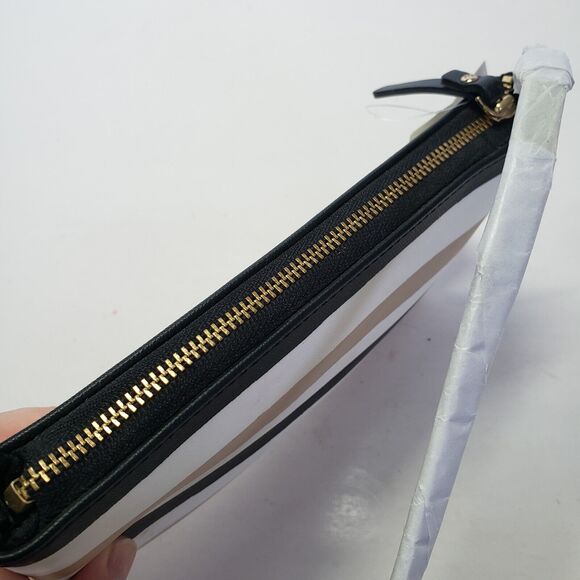 Kate Spade Lolly Grant Street Grainy Vinyl Bag Wristlet Clutch Wallet New Defect - Picture 2 of 7